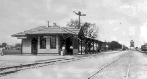 The depot in Trilby, Florida